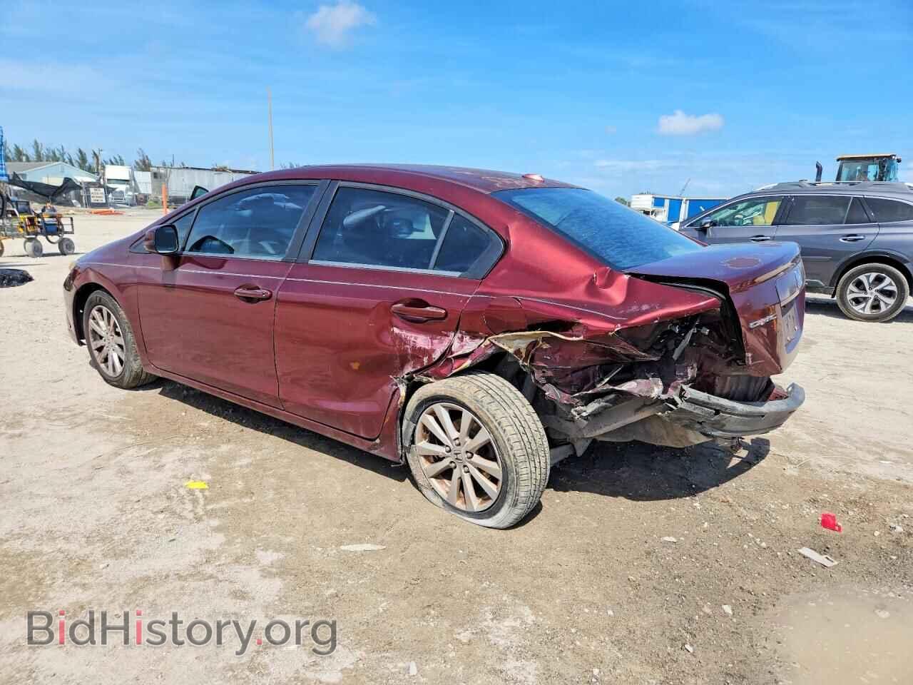 2012 HONDA CIVIC - VIN: 2HGFB2F80CH514915 - Фото 2