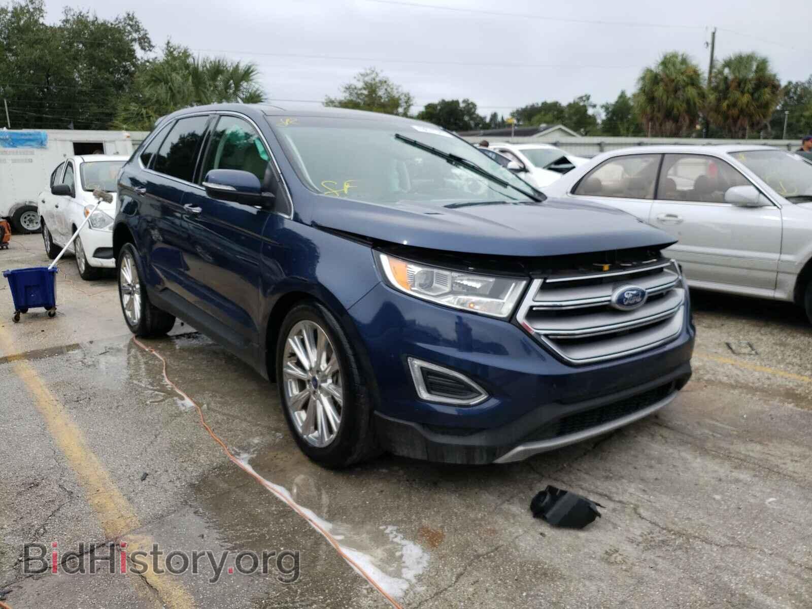 Фотография 2FMPK3K98HBC52168 - FORD EDGE 2017