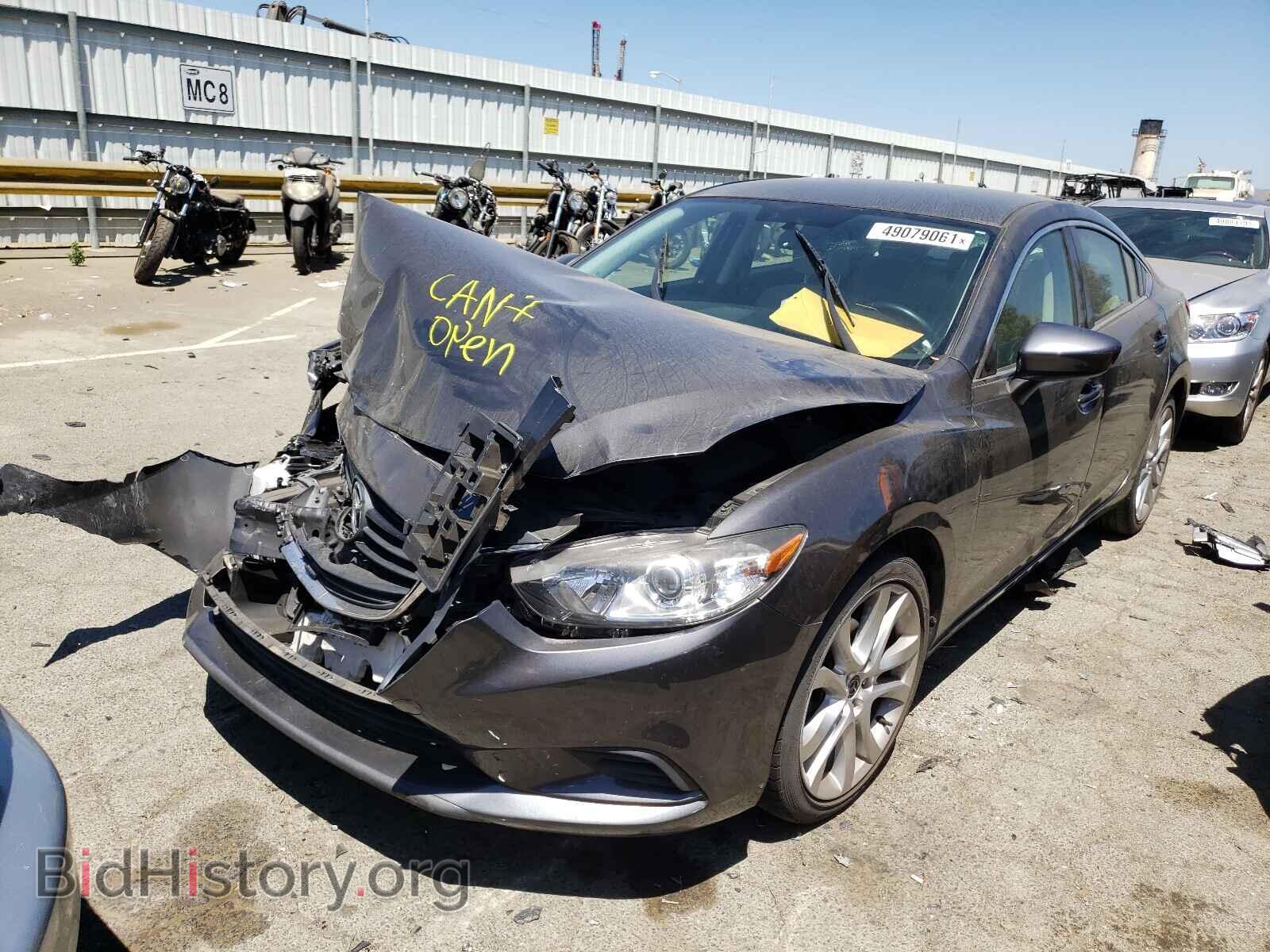 2015 MAZDA 6 - VIN: JM1GJ1V57F1222558 - Фото 2