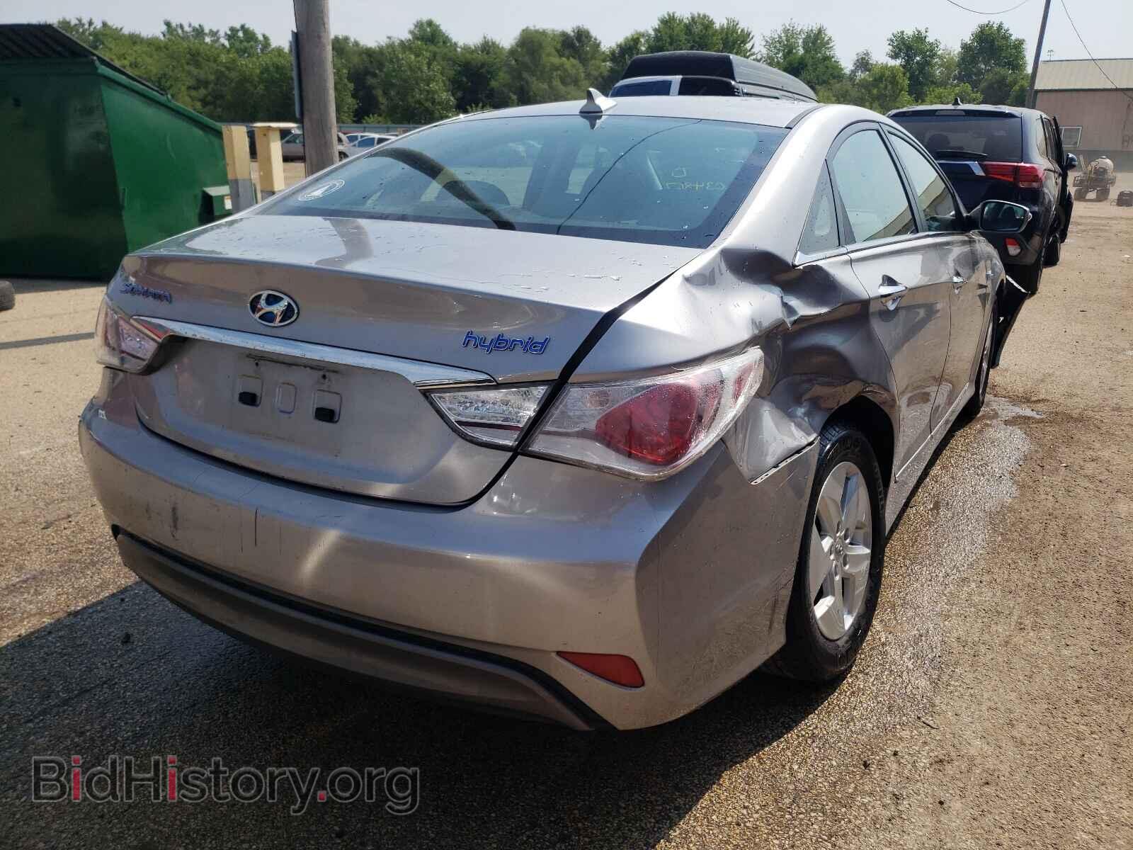 2012 HYUNDAI SONATA - VIN: KMHEC4A41CA034867 - Фото 4