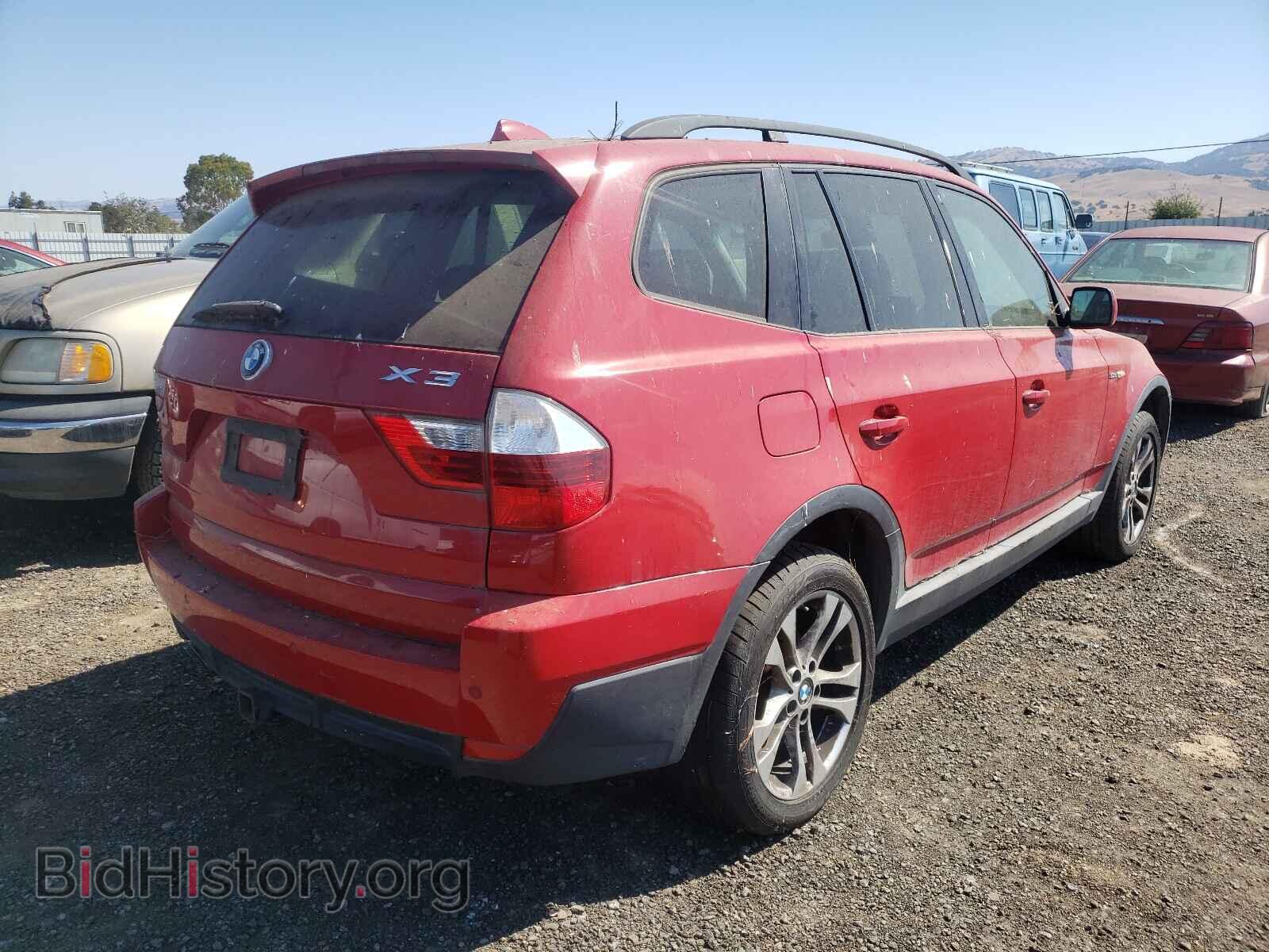 2007 BMW X3 - VIN: WBXPC93457WF08356 - Фото 4