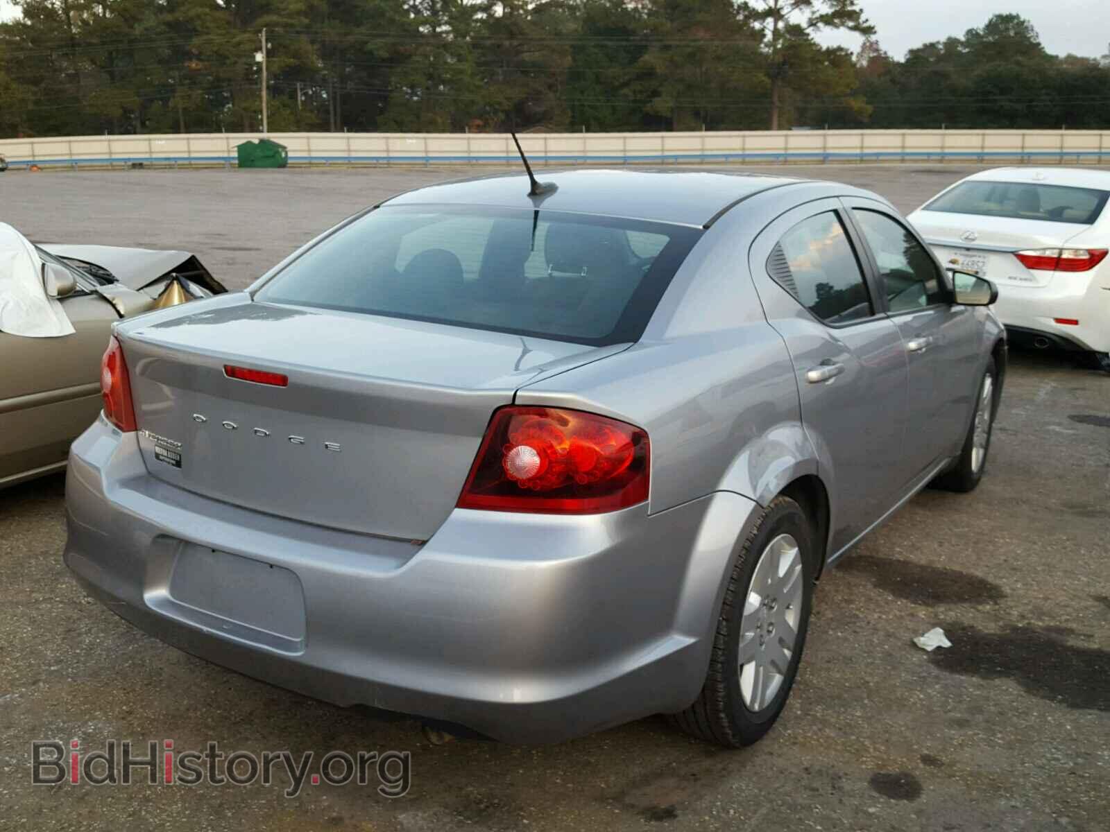 2014 DODGE AVENGER - VIN: 1C3CDZAB4EN154649 - Фото 4