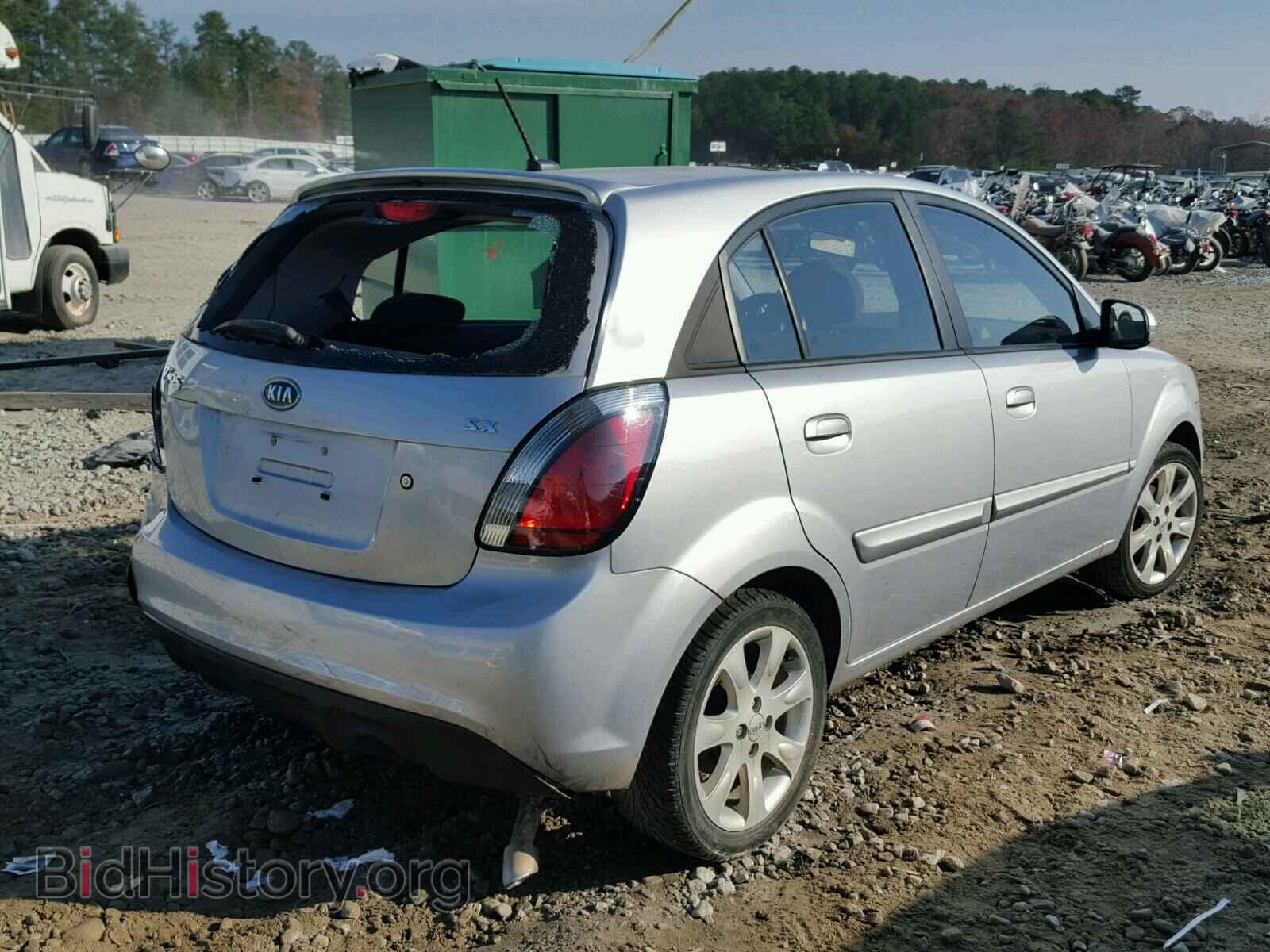 2011 KIA RIO BASE - VIN: KNADH5A38B6803720 - Фото 4