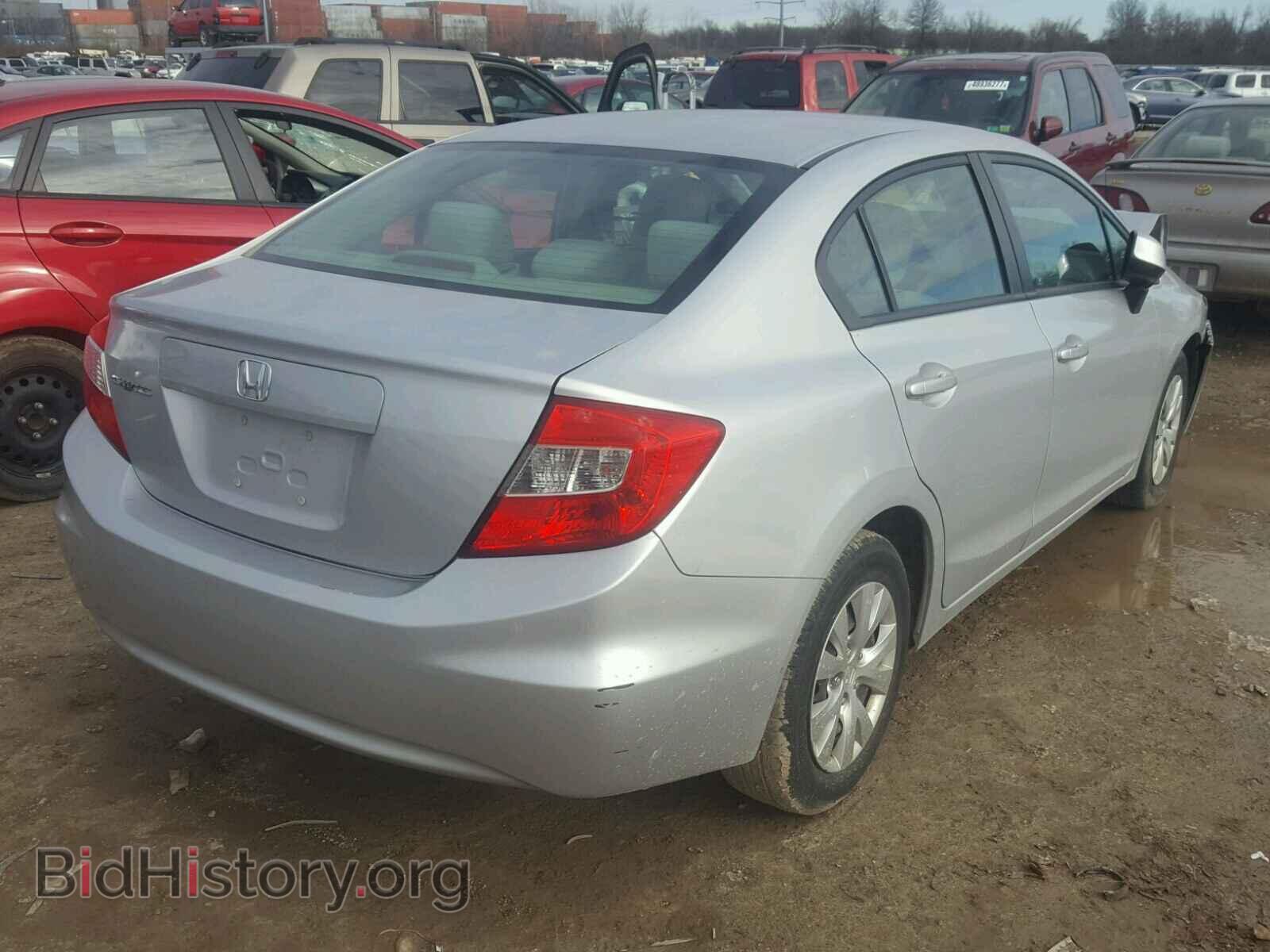 2012 HONDA CIVIC - VIN: 2HGFB2F54CH574671 - Фото 4