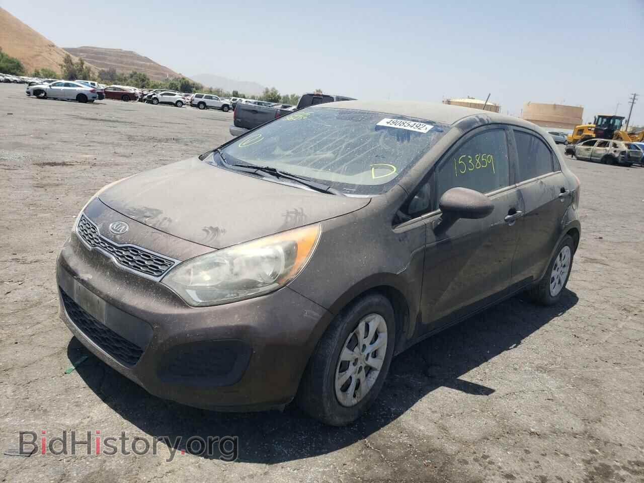2012 KIA RIO - VIN: KNADN5A36C6009986 - Фото 2