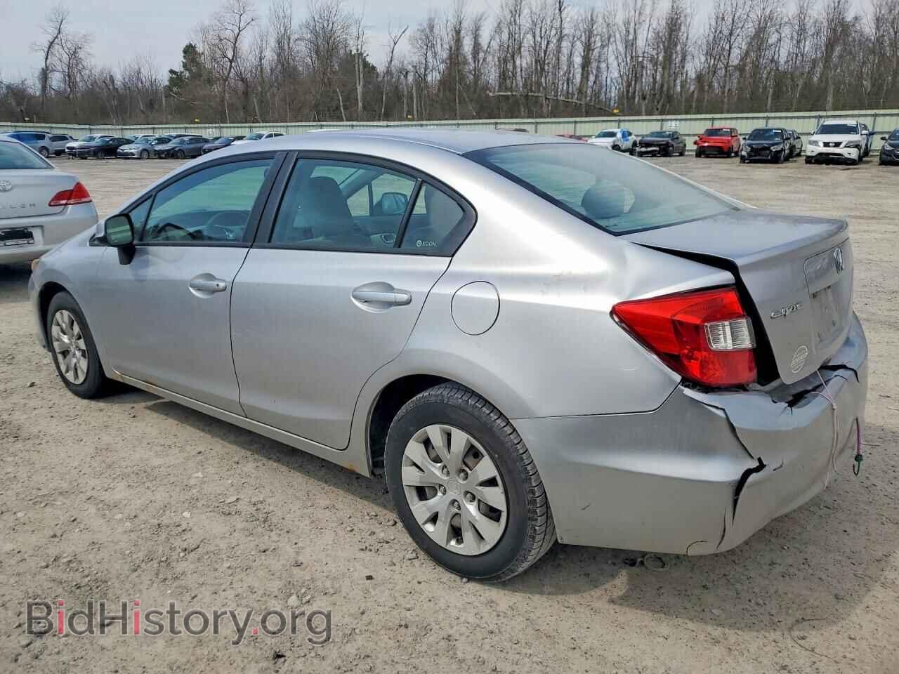 2012 HONDA CIVIC - VIN: 19XFB2F53CE387495 - Фото 2