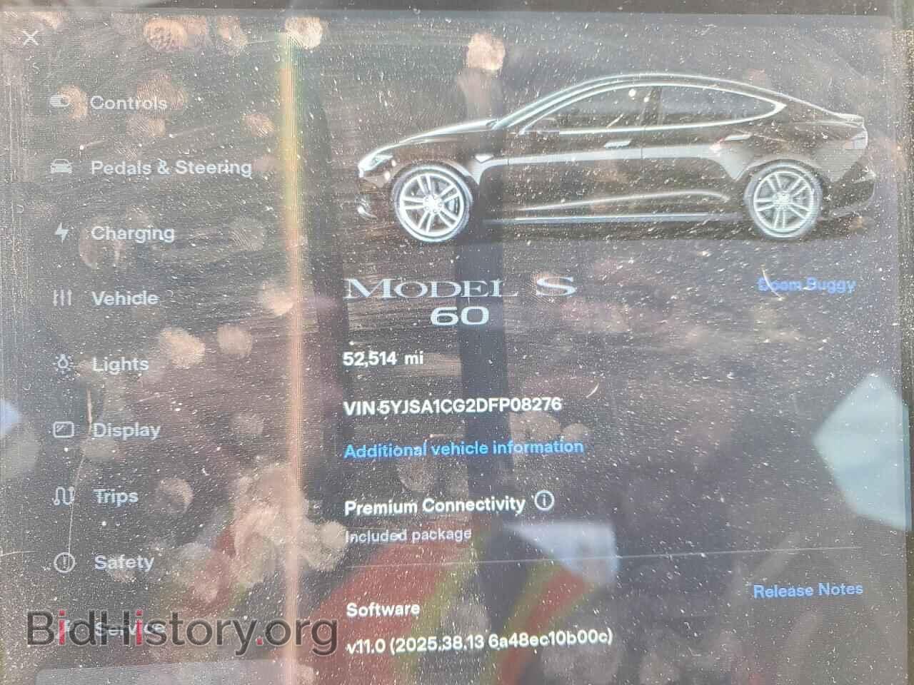 2013 TESLA MODEL S - VIN: 5YJSA1CG2DFP08276 - Photo 9