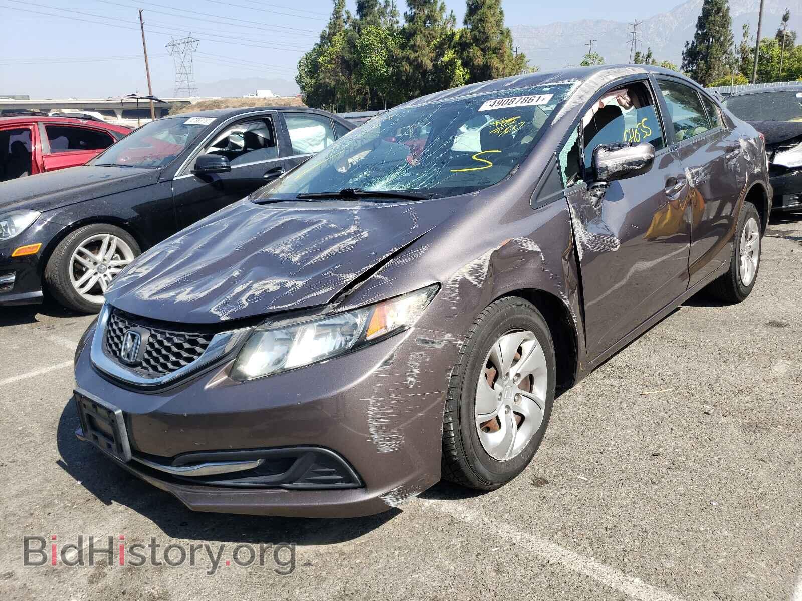 2015 HONDA CIVIC - VIN: 19XFB2F54FE210247 - Фото 2