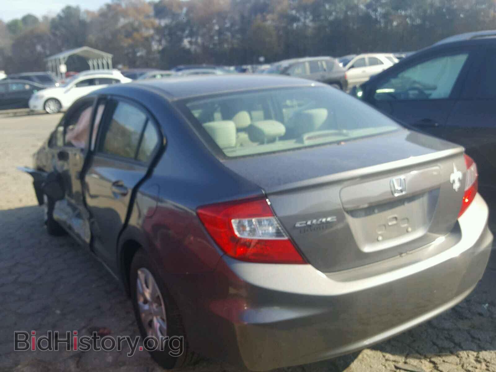 2012 HONDA CIVIC - VIN: 19XFB2F52CE043480 - Фото 3