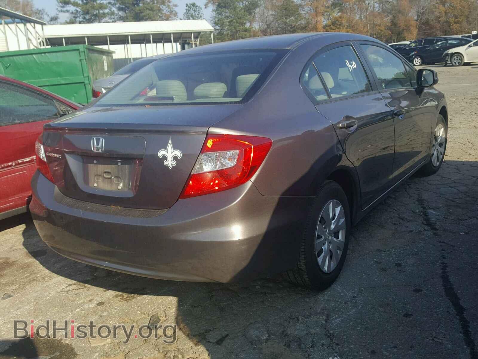 2012 HONDA CIVIC - VIN: 19XFB2F52CE043480 - Фото 4