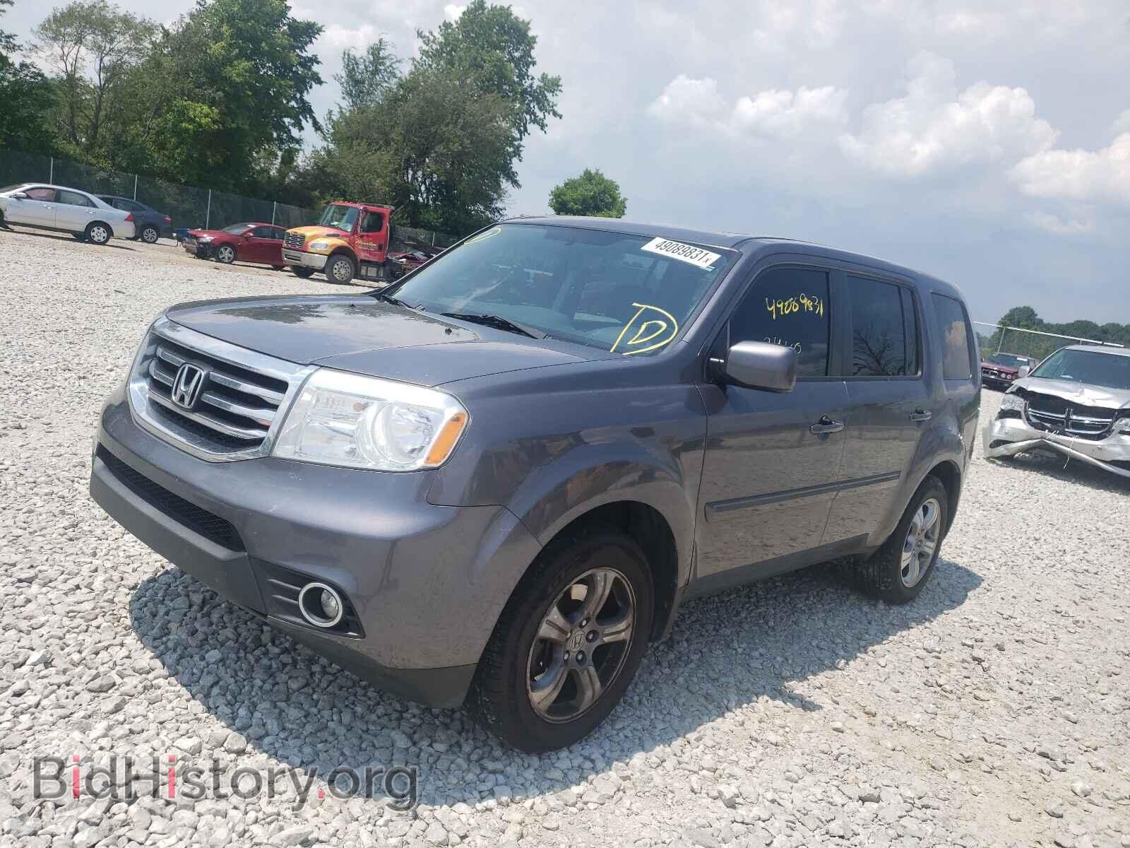 2014 HONDA PILOT - VIN: 5FNYF4H55EB012484 - Фото 2