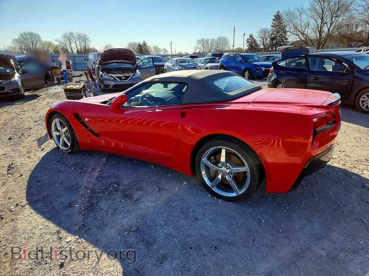 2014 CHEVROLET CORVETTE - VIN: 1G1YF3D75E5123130 - Фото 2