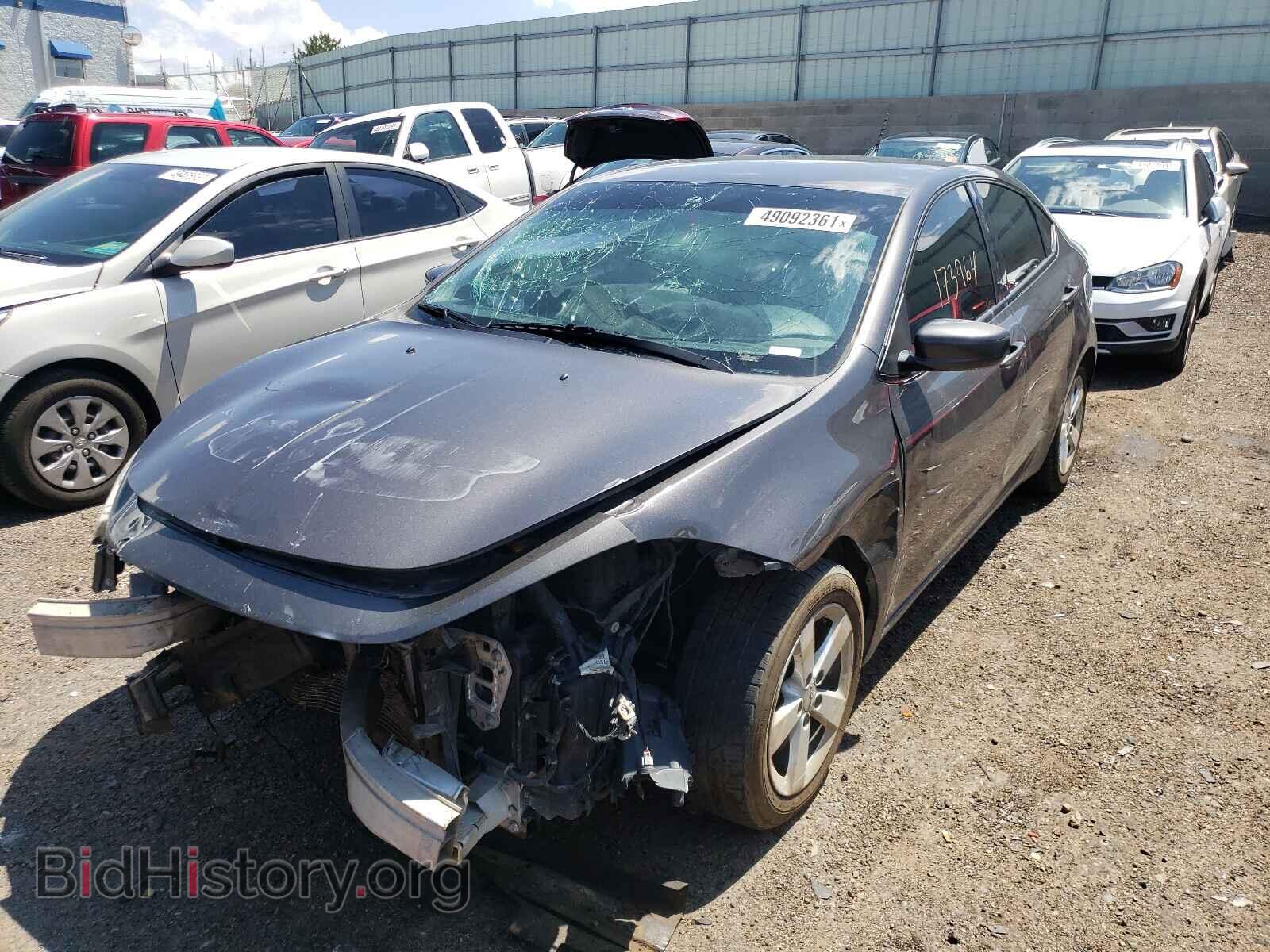 2015 DODGE DART - VIN: 1C3CDFBBXFD223820 - Фото 2
