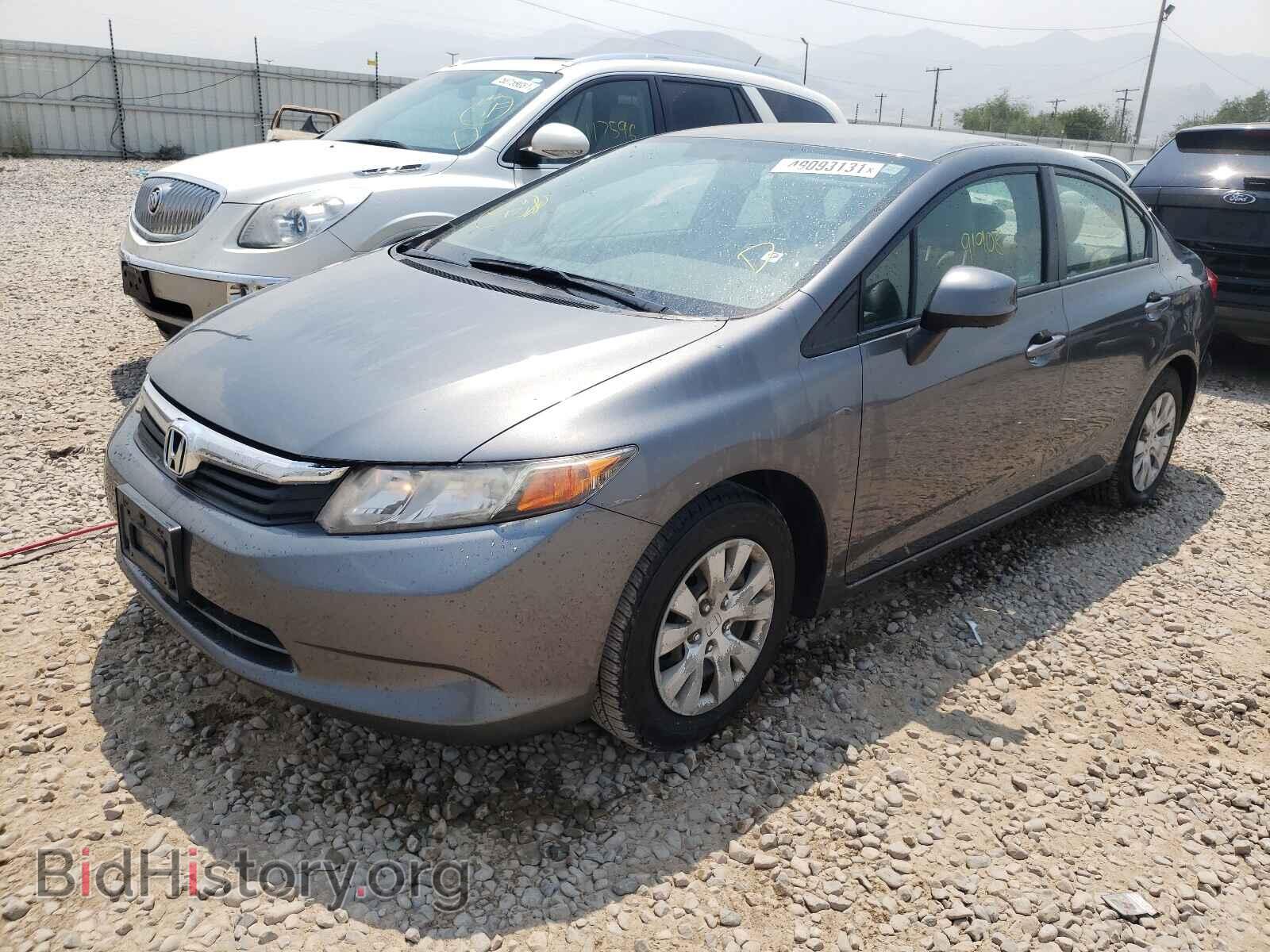 2012 HONDA CIVIC - VIN: JHMFB2F57CS000703 - Фото 2