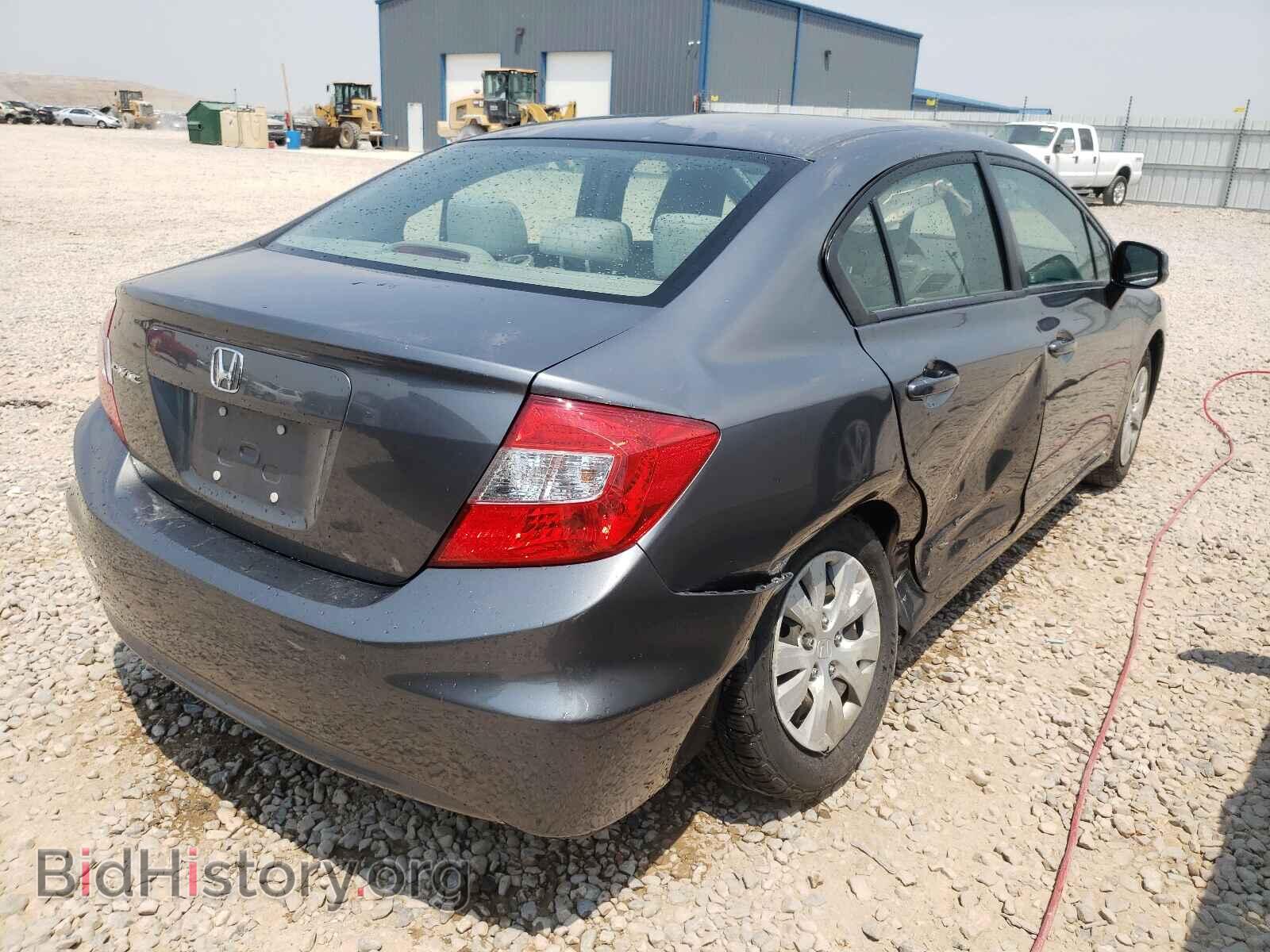 2012 HONDA CIVIC - VIN: JHMFB2F57CS000703 - Фото 4