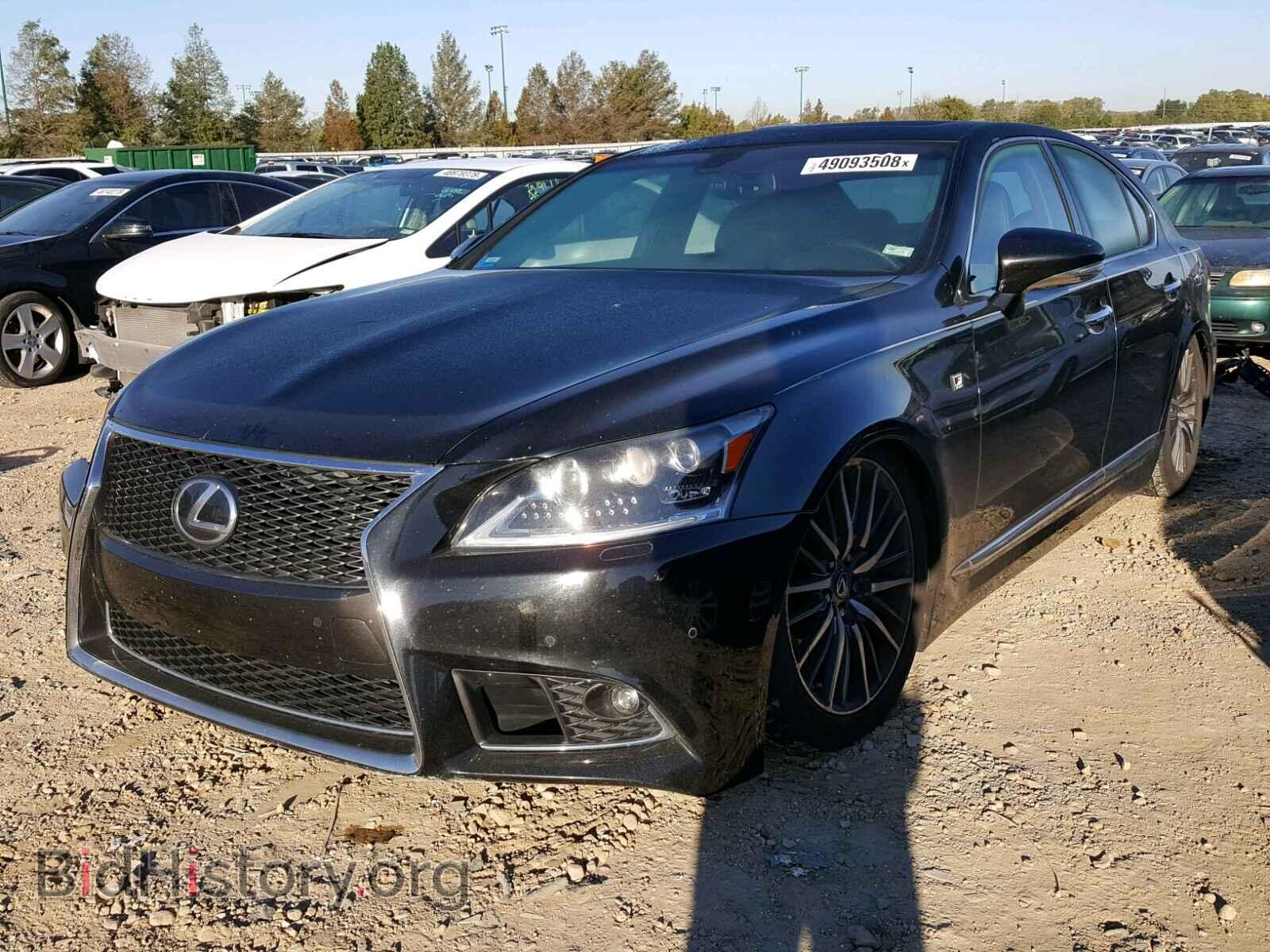 2014 LEXUS LS460 - VIN: JTHBL5EF3E5126680 - Фото 2