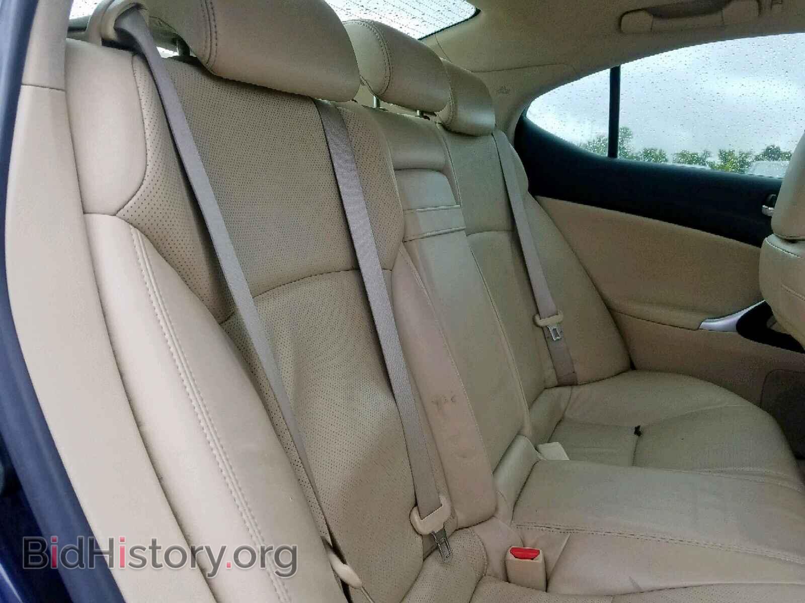 2008 LEXUS IS - VIN: JTHBE262X85017898 - Фото 6