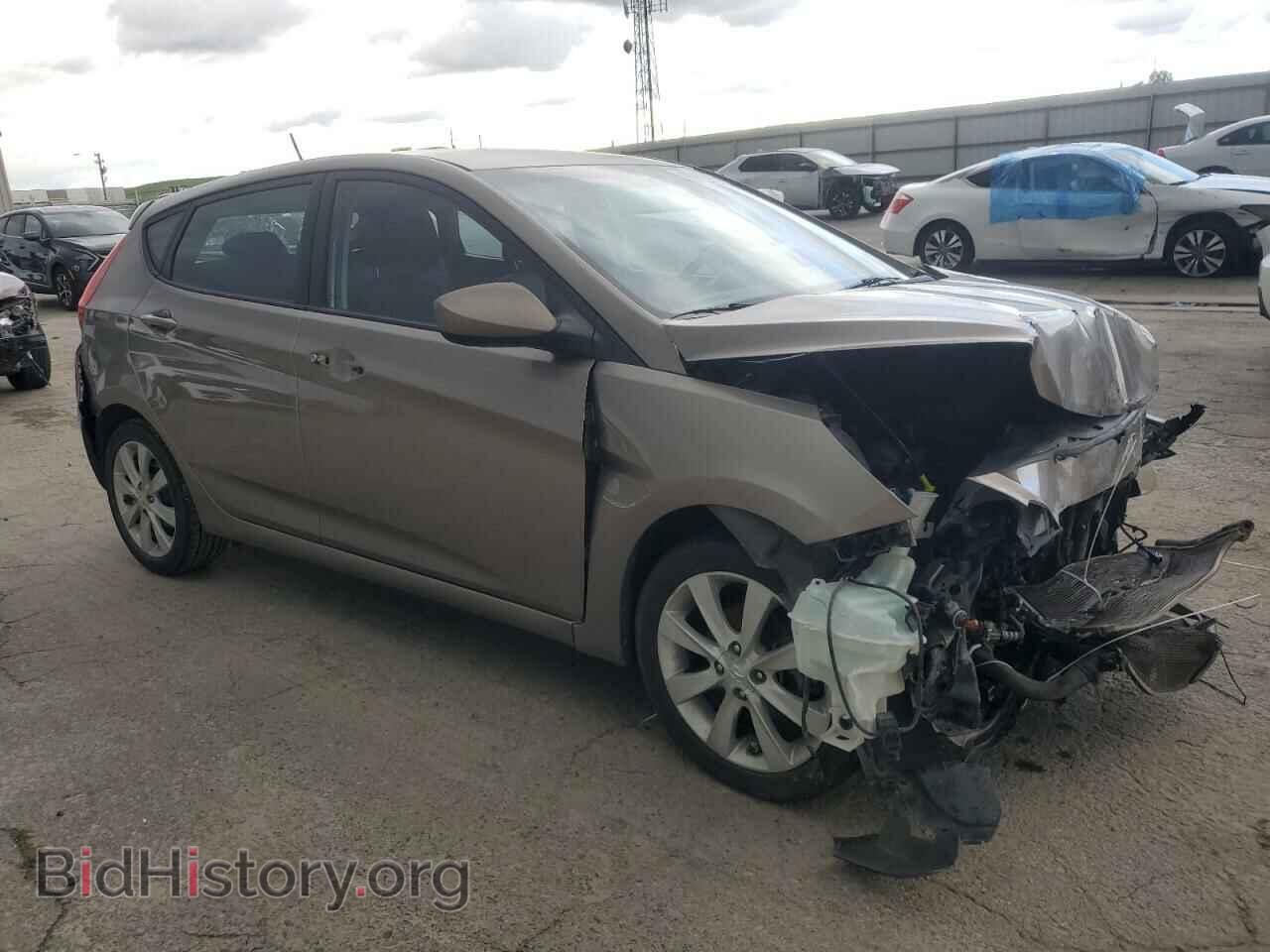 2012 HYUNDAI ACCENT - VIN: KMHCU5AE1CU018668 - Фото 4