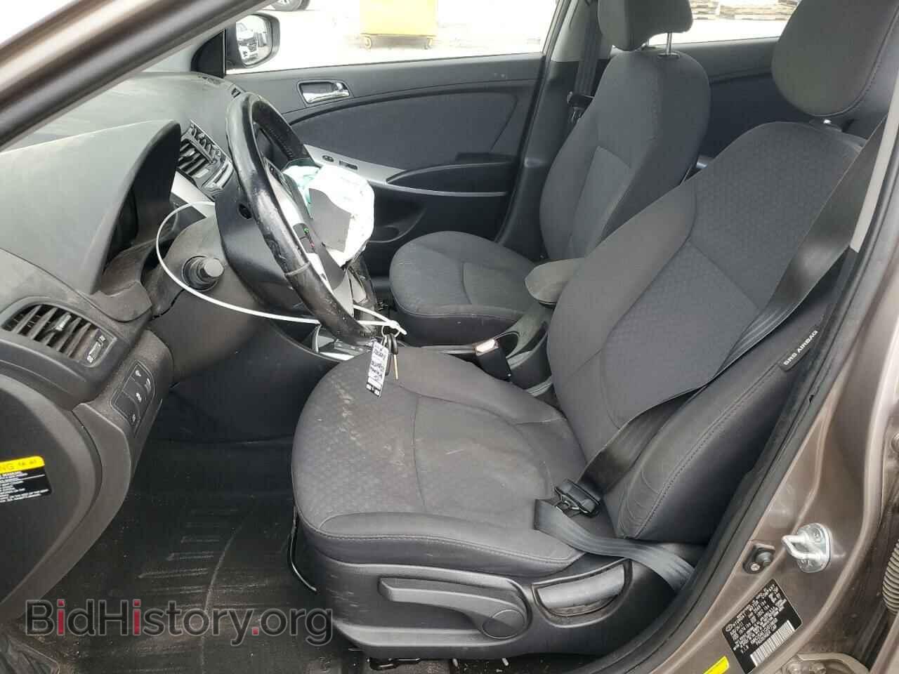 2012 HYUNDAI ACCENT - VIN: KMHCU5AE1CU018668 - Фото 7