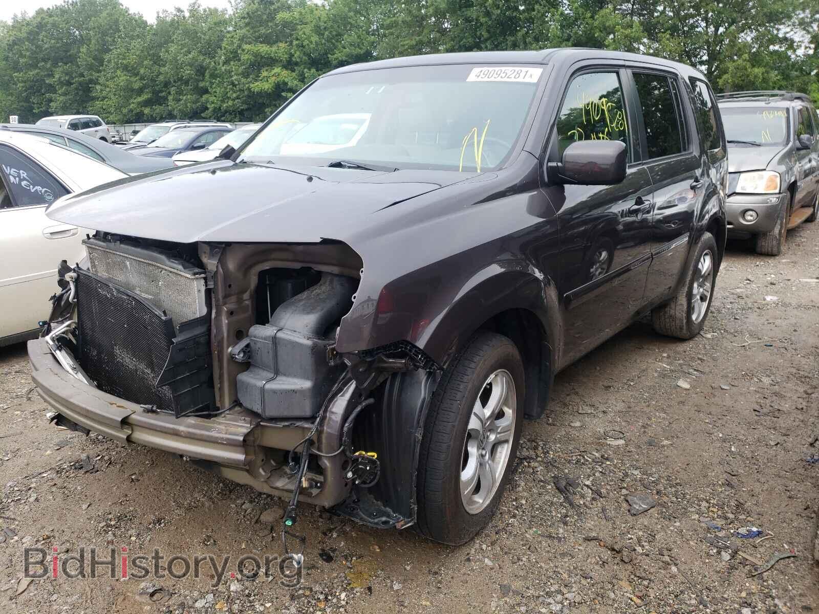 2014 HONDA PILOT - VIN: 5FNYF4H50EB048762 - Фото 2