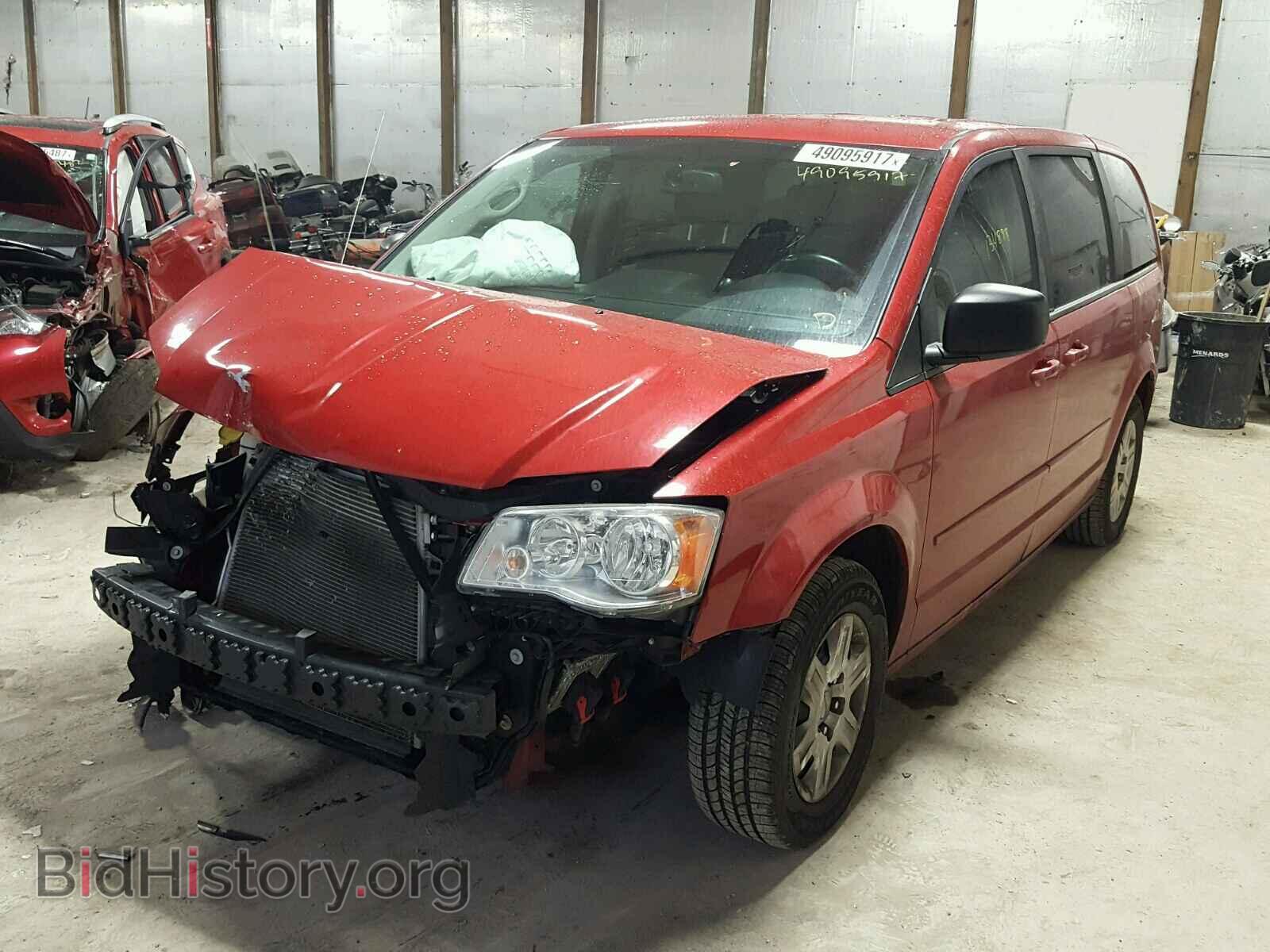 2012 DODGE CARAVAN - VIN: 2C4RDGBG9CR218172 - Фото 2
