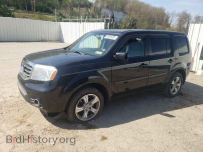 2015 Honda PILOT Pilot EX, черный — VIN 5FNYF4H44FB005311, Copart