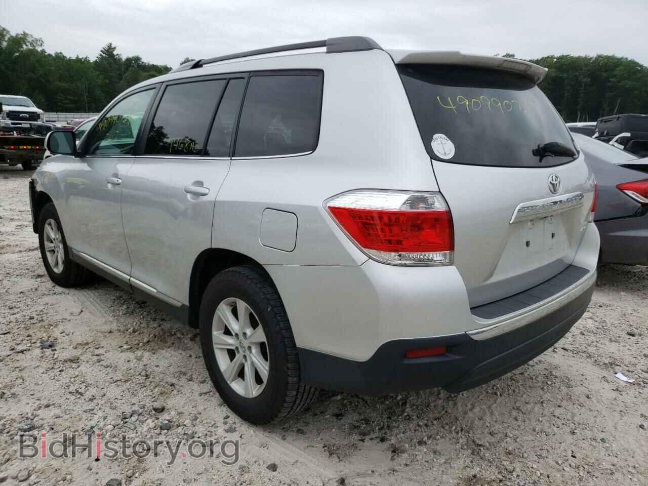 2012 TOYOTA HIGHLANDER - VIN: 5TDBK3EH4CS125443 - Фото 3