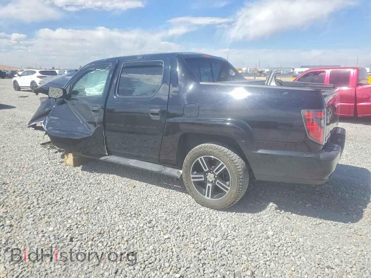 2013 HONDA RIDGELINE - VIN: 5FPYK1F74DB011797 - Фото 2