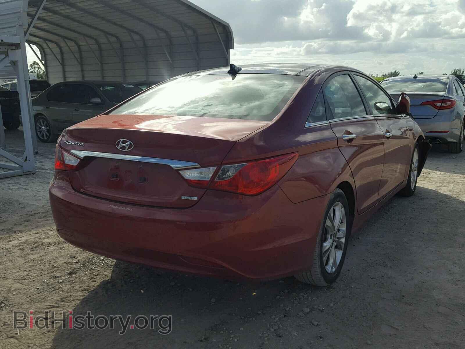 2012 HYUNDAI SONATA - VIN: 5NPEC4AC7CH417040 - Фото 4