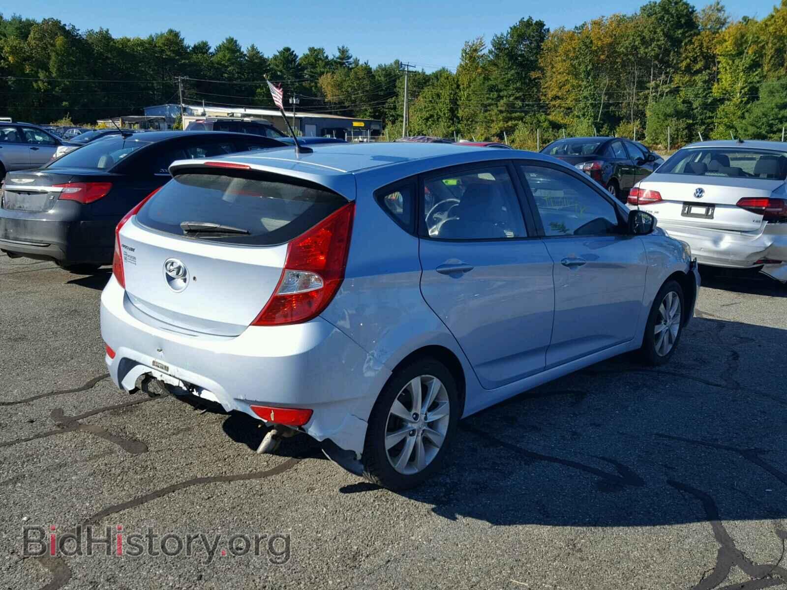 2012 HYUNDAI ACCENT - VIN: KMHCU5AE1CU013180 - Фото 4