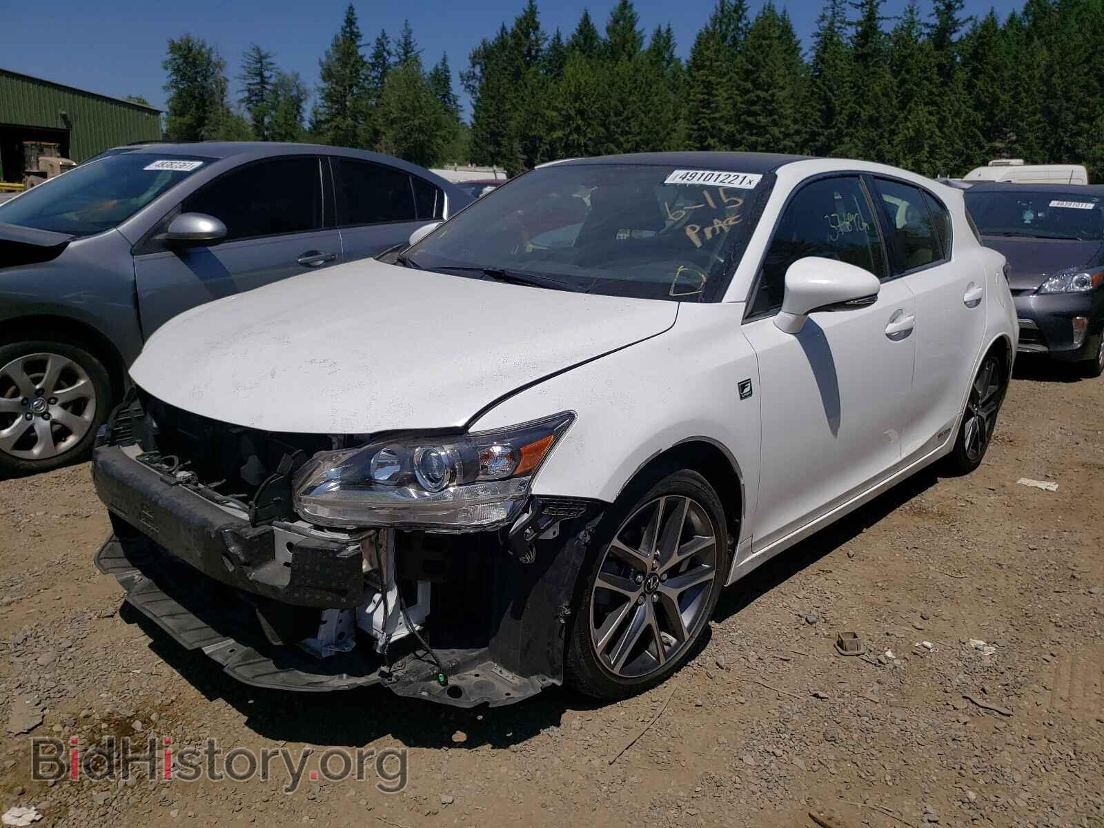 2017 LEXUS CT 200 - VIN: JTHKD5BH7H2287932 - Фото 2