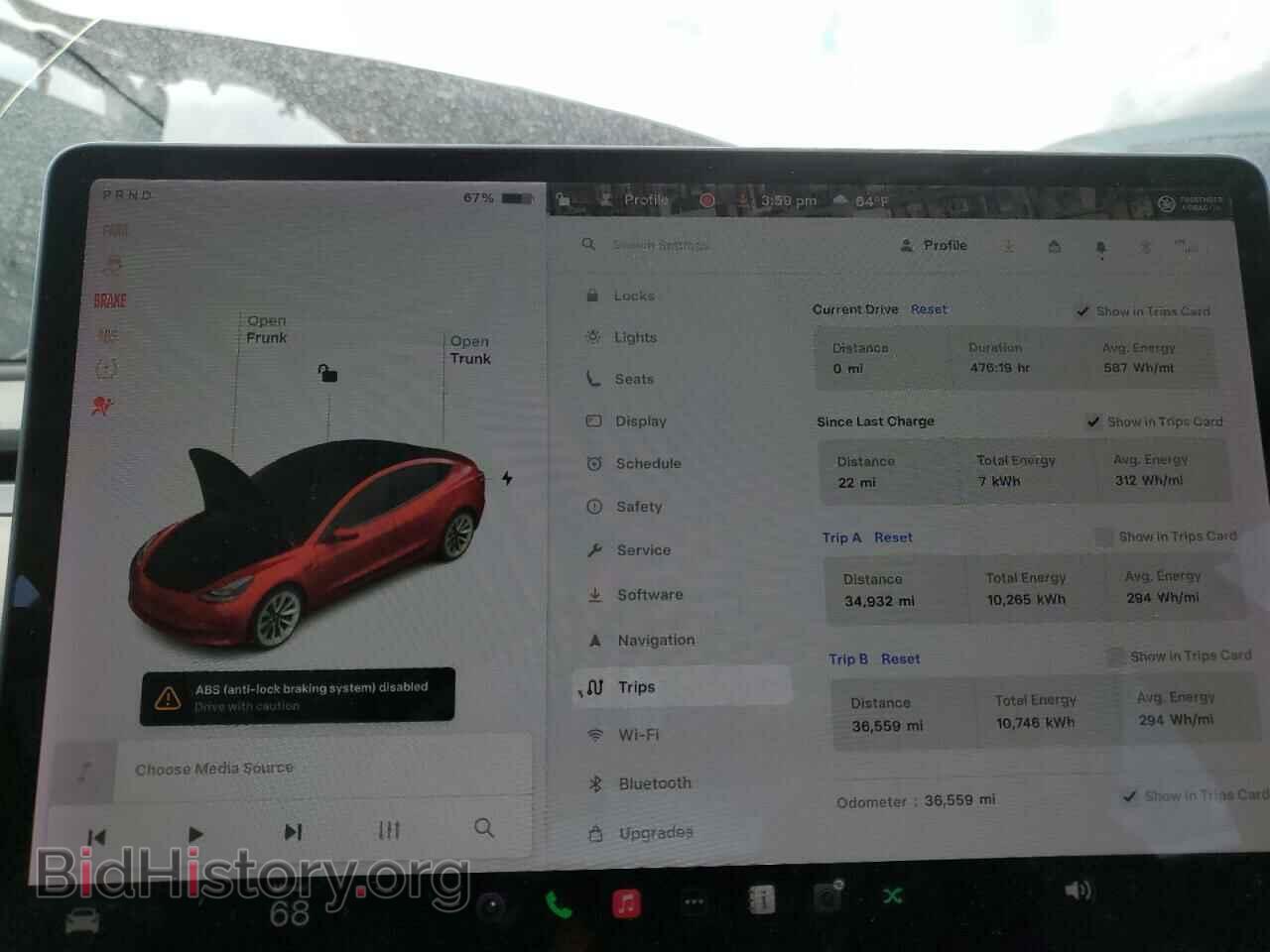 2022 TESLA MODEL 3 - VIN: 5YJ3E1EB5NF128080 - Фото 9