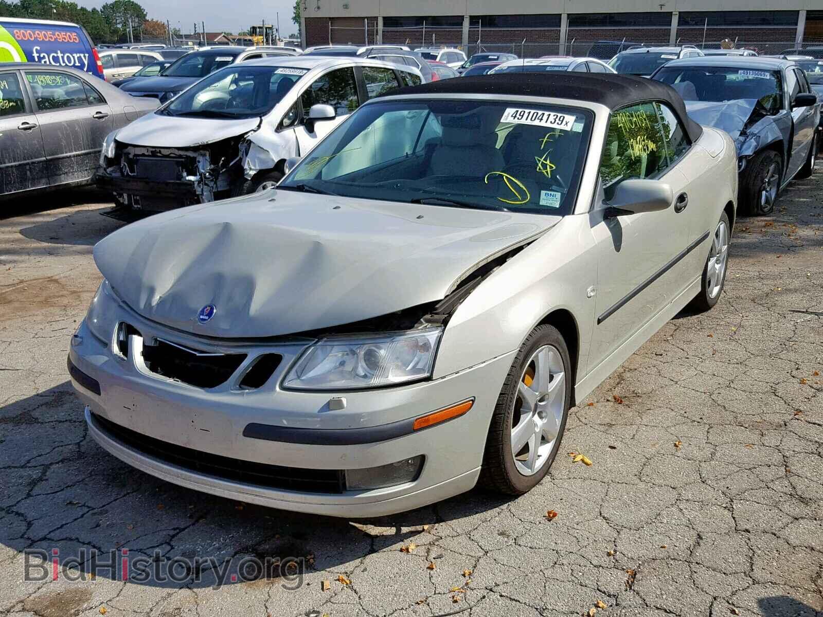 2005 SAAB 9 3 - VIN: YS3FD79Y456016764 - Фото 2