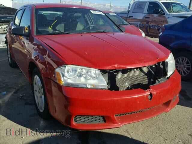 Photo 1C3CDZAB6DN521582 - DODGE AVENGER 2013
