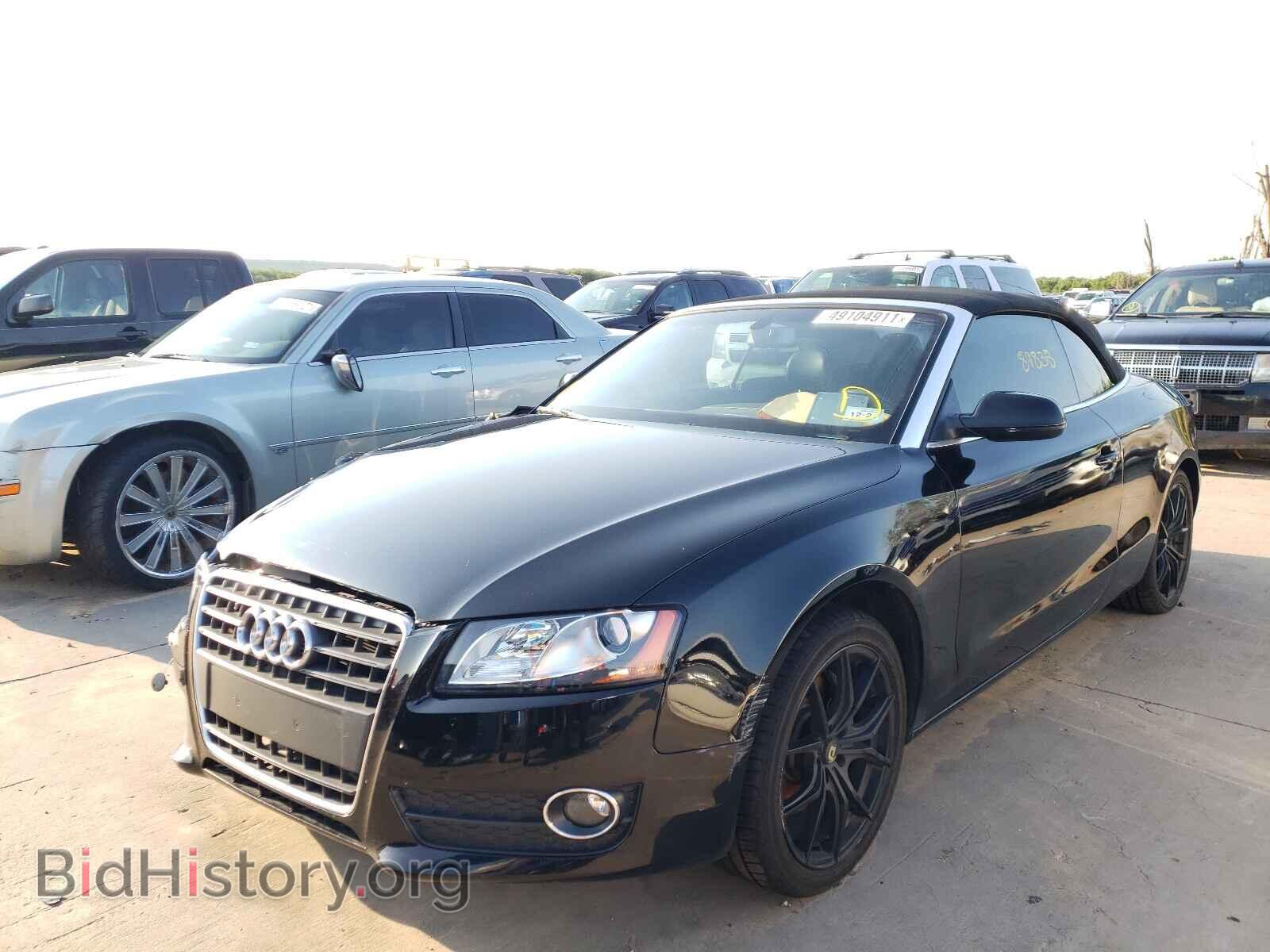 2012 AUDI A5 - VIN: WAUCFAFHXCN001739 - Фото 2