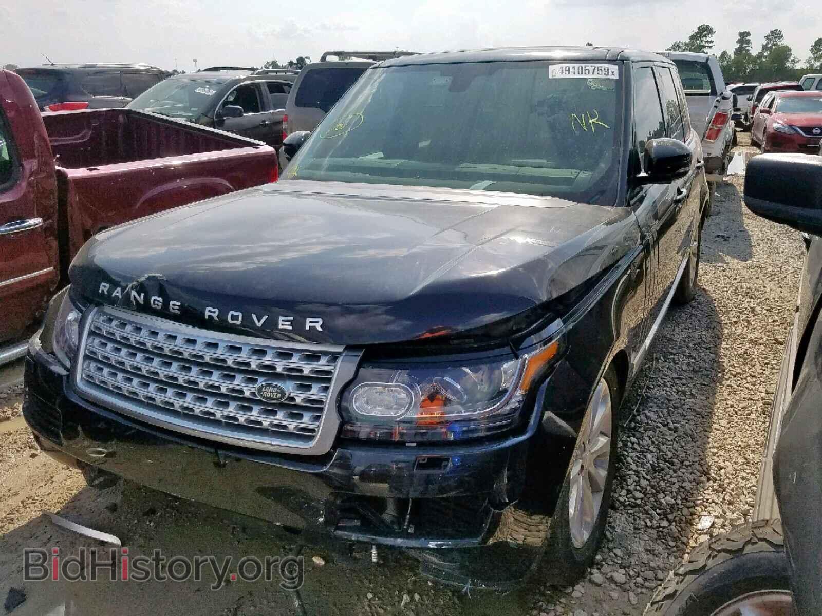 2014 LAND ROVER RANGE ROVE - VIN: SALGS2WF0EA181840 - Фото 2