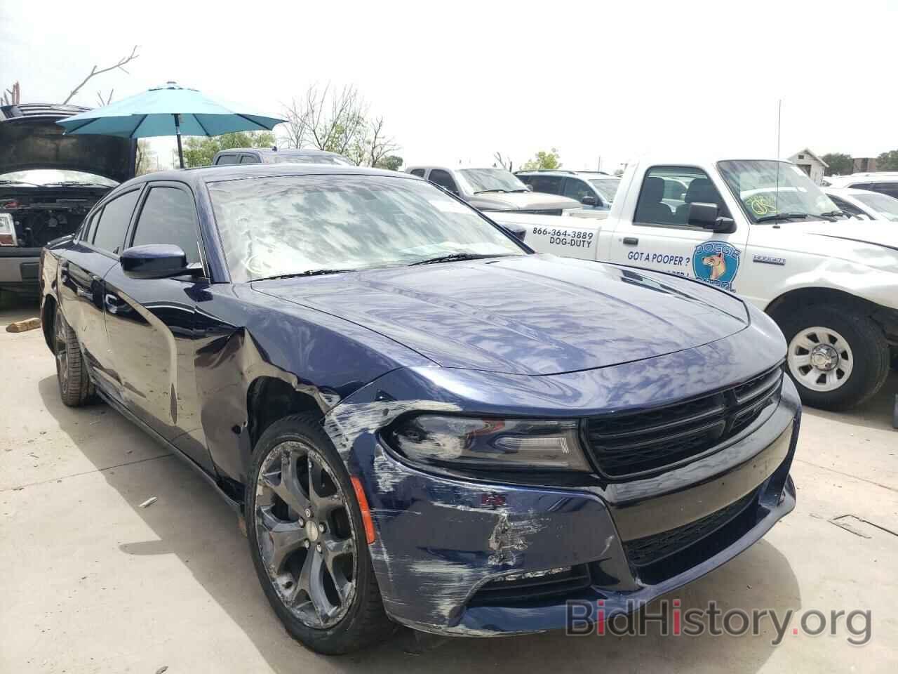Photo 2C3CDXHG1FH727605 - DODGE CHARGER 2015