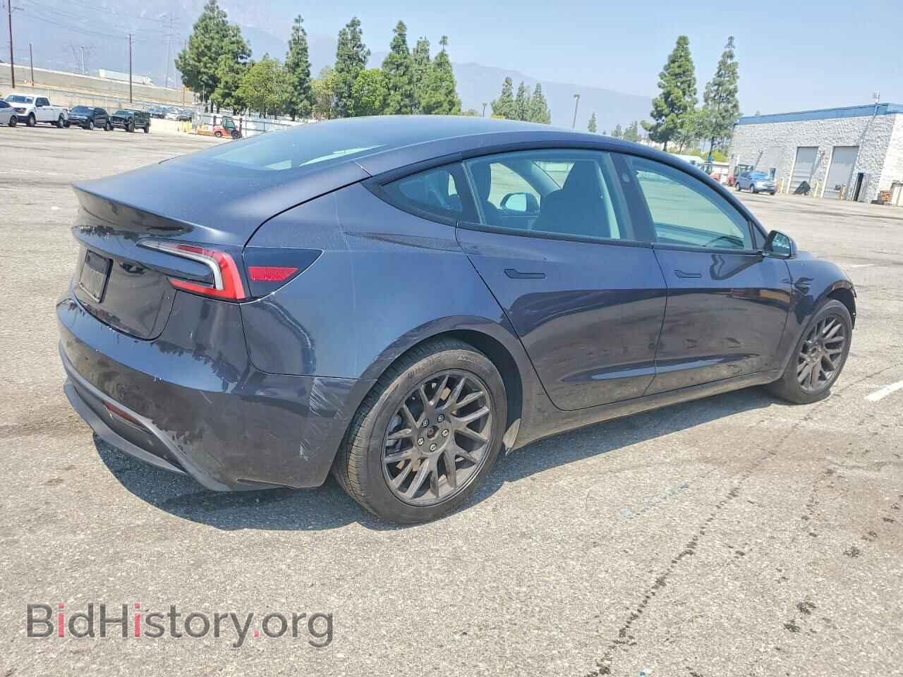 2024 TESLA MODEL 3 - VIN: 5YJ3E1EA3RF744440 - Фото 3
