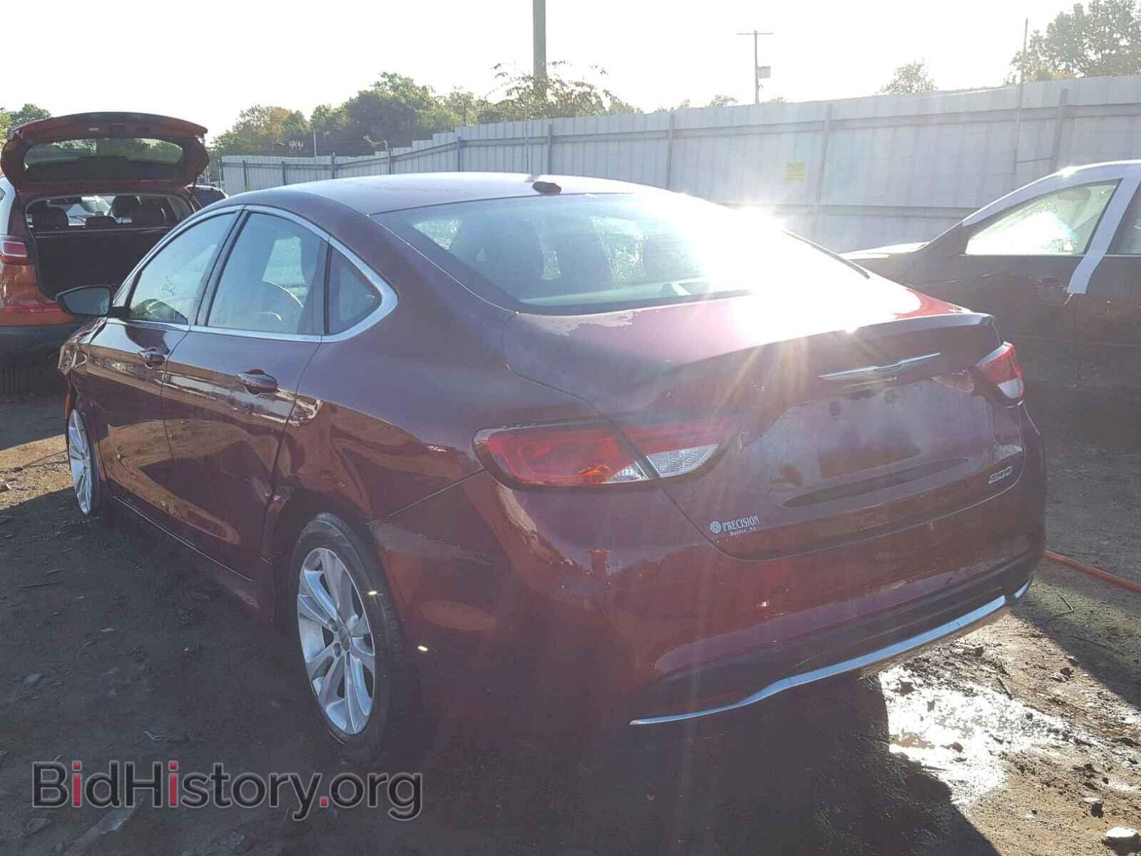 2015 CHRYSLER 200 - VIN: 1C3CCCAB3FN604955 - Фото 3