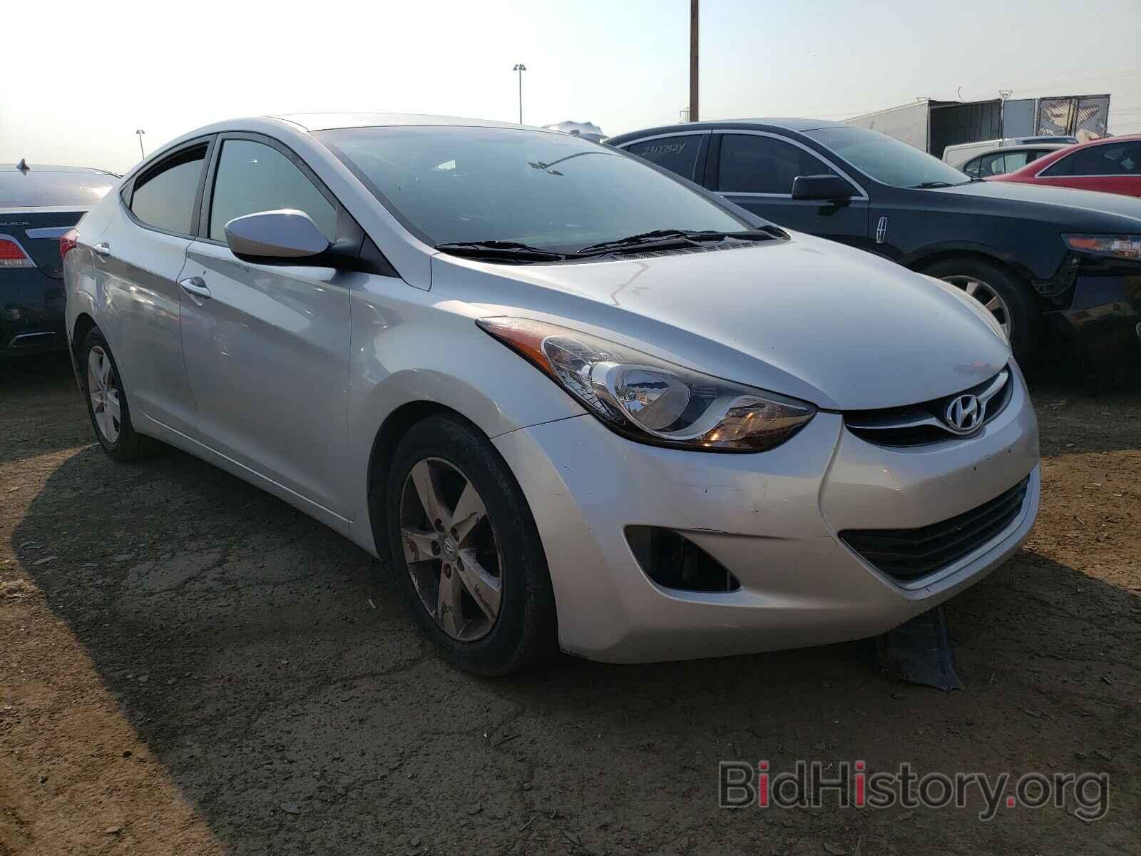 Photo KMHDH4AE7CU349578 - HYUNDAI ELANTRA 2012