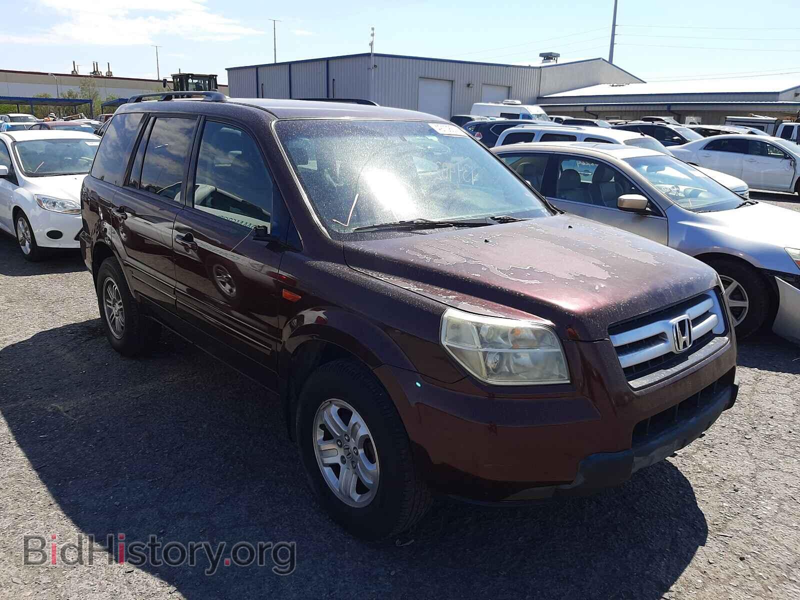 Фотография 5FNYF28228B007080 - HONDA PILOT 2008