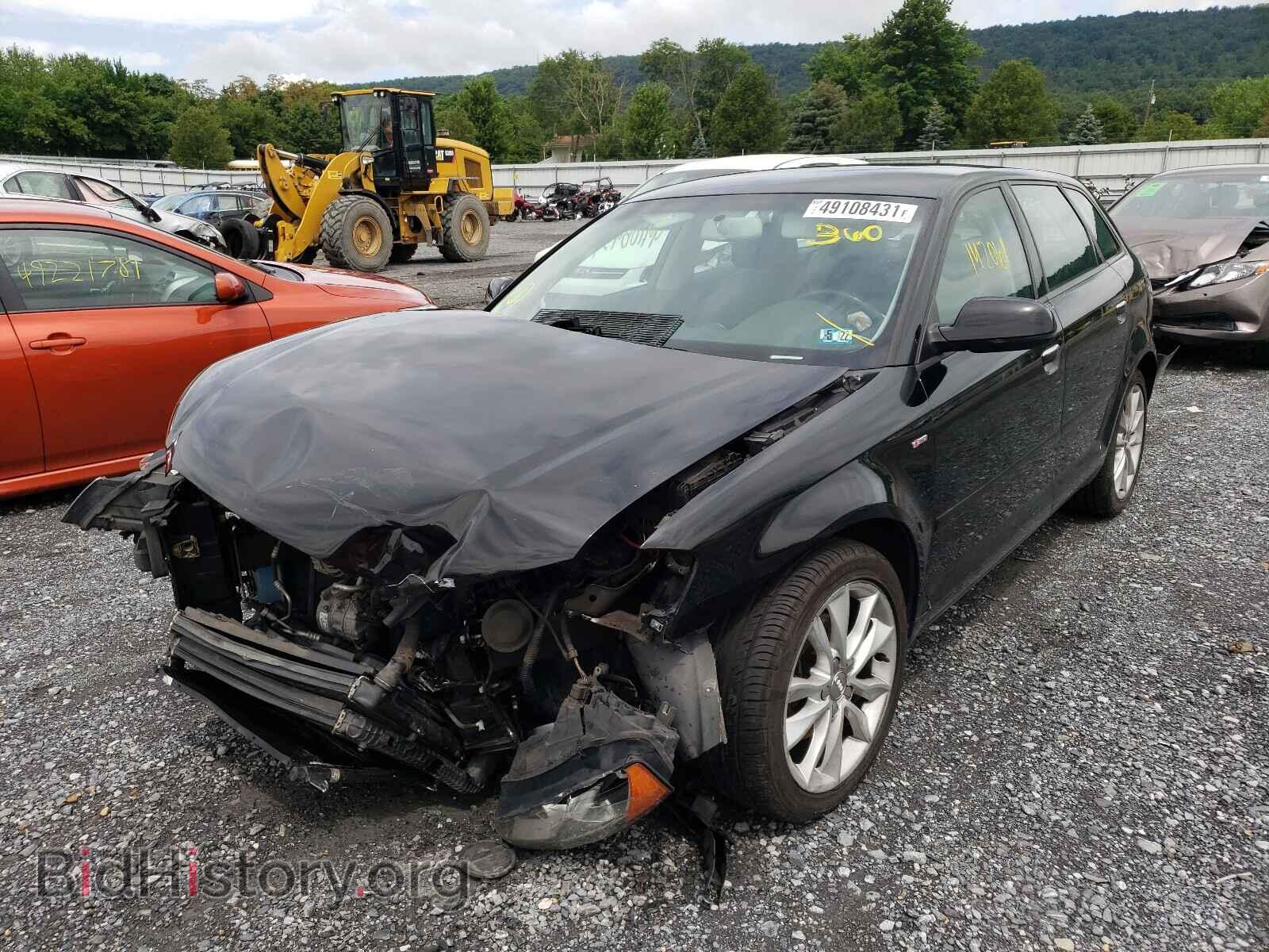 2012 AUDI A3 - VIN: WAUBJBFM2CA146567 - Фото 2