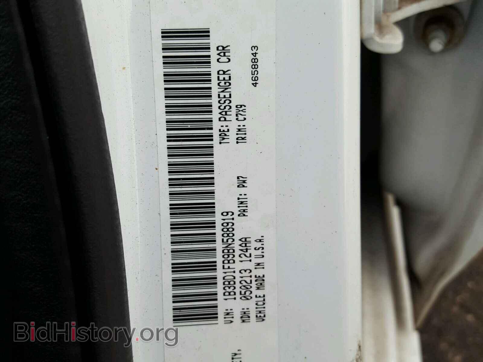 2011 DODGE AVENGER - VIN: 1B3BD1FB9BN588919 - Photo 10
