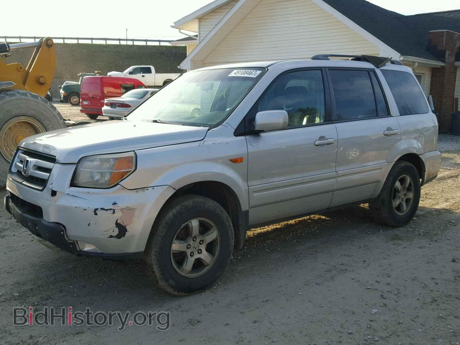 2007 HONDA PILOT - VIN: 2HKYF18577H539817 - Фото 2