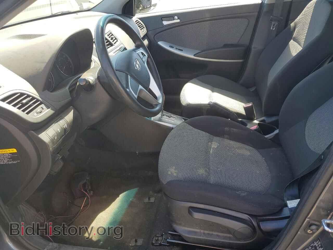 2012 HYUNDAI ACCENT - VIN: KMHCT5AEXCU005887 - Фото 7