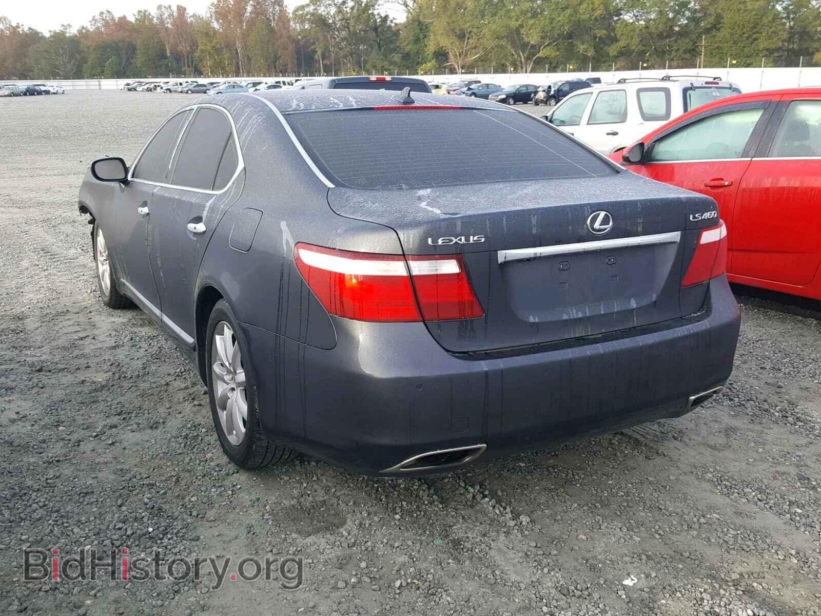2007 LEXUS LS460 - VIN: JTHBL46F775049372 - Фото 3