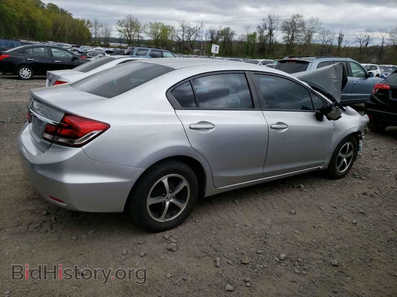 2015 HONDA CIVIC - VIN: 19XFB2F76FE213698 - Фото 3