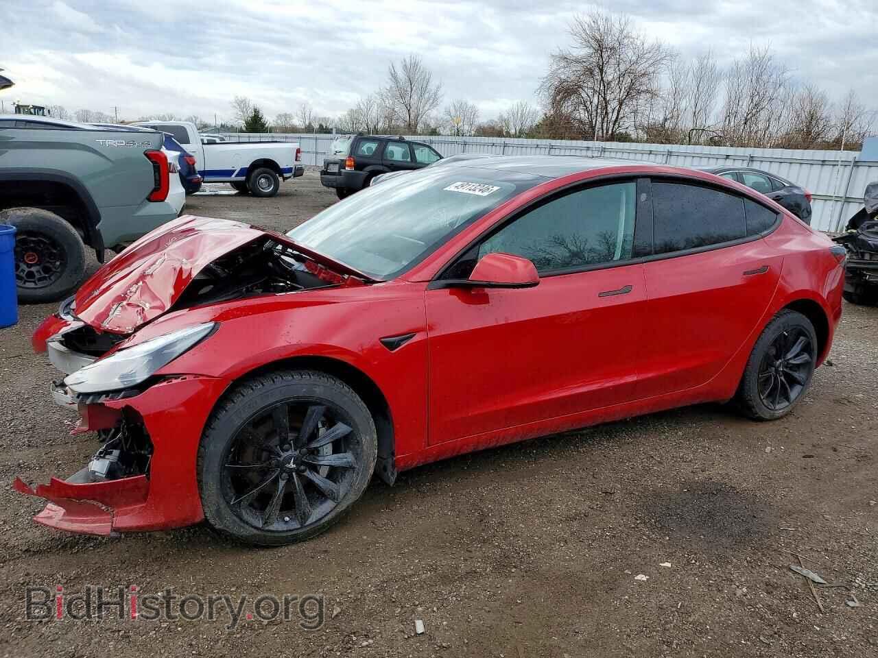 Photo LRW3E1FA0PC900004 - TESLA MODEL 3 2023