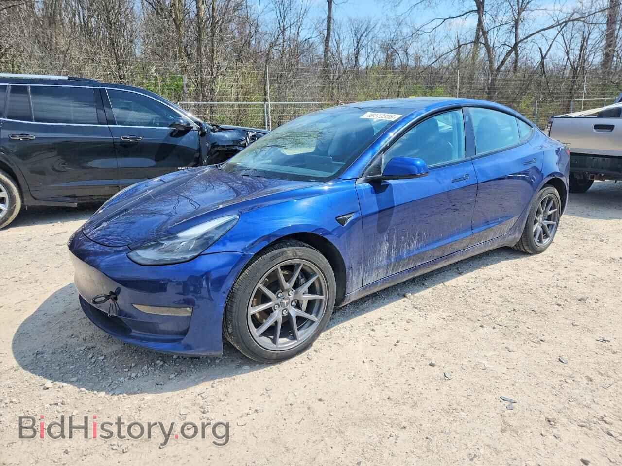 Photo 5YJ3E1EB3MF988140 - TESLA MODEL 3 2021