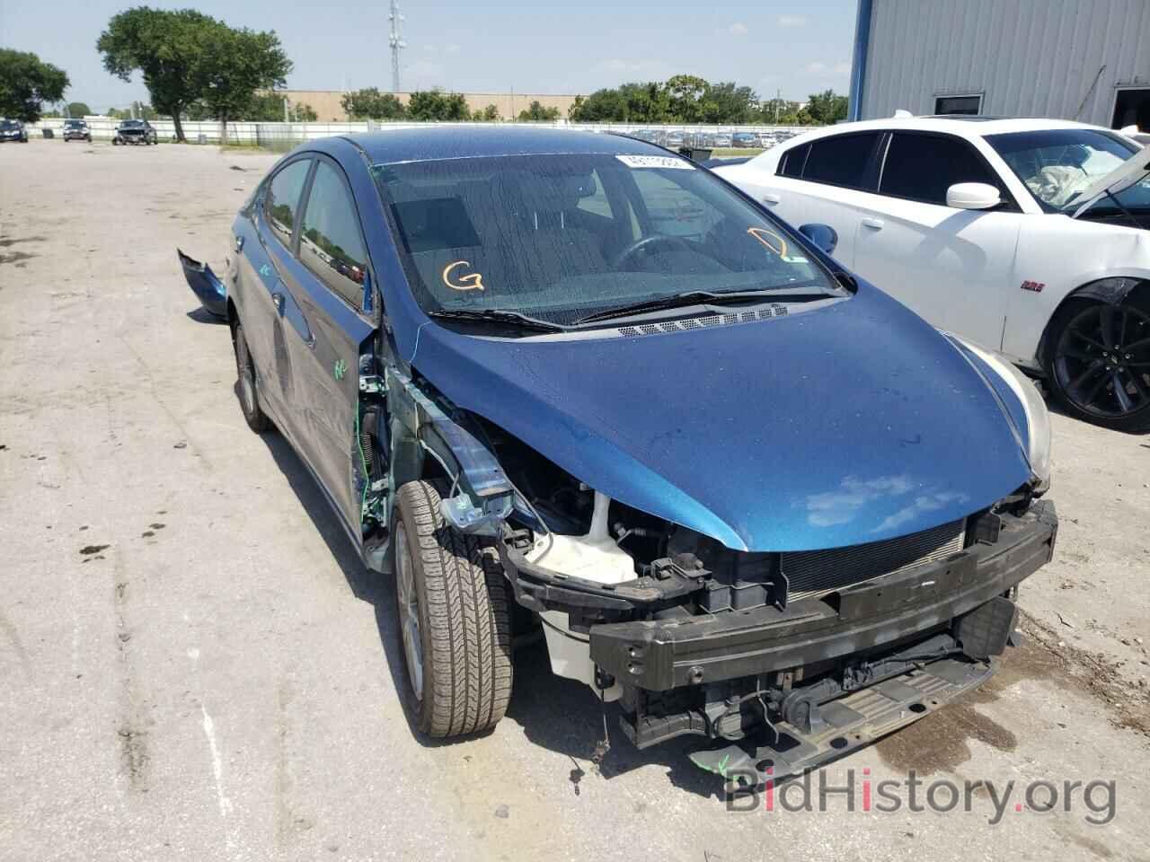 Photo KMHDH4AE4FU278523 - HYUNDAI ELANTRA 2015